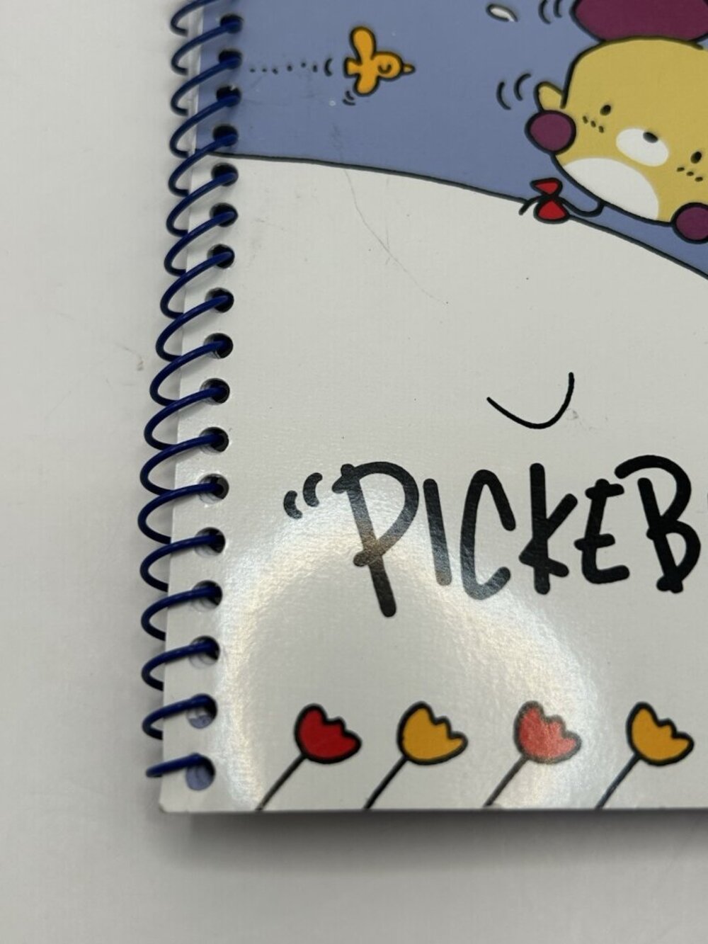 Sanrio 1995 Picke Bicke Spiral Notepad 33 Sheets Vintage Pickebicke Puff Bird - Picture 15 of 16